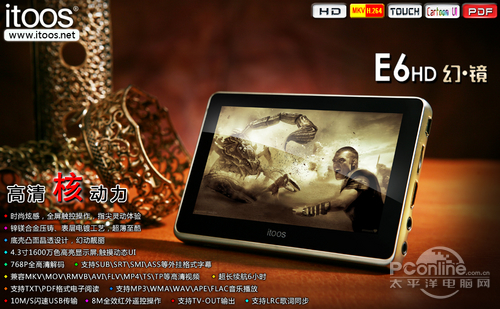 itoos E6HD