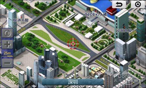 易图四维美行s-pnd地图3d地图浏览——深圳
