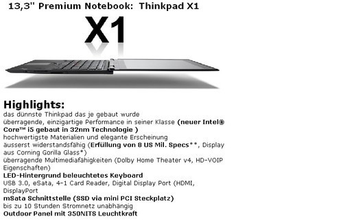  ThinkPad X1