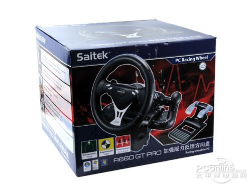 赛钛客 R660力回馈方向盘