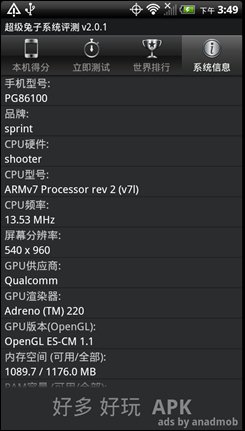 HTC EVO 3D(Ű)ͼ