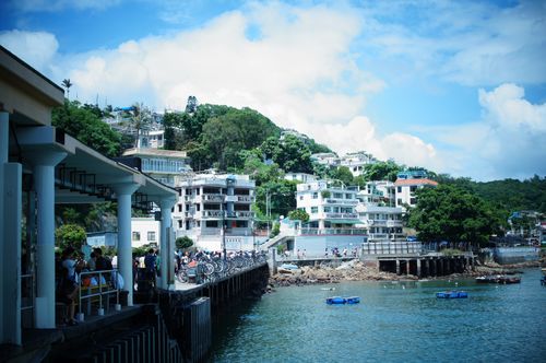 阳光海滩美女 编辑暴走香港南丫岛随手拍