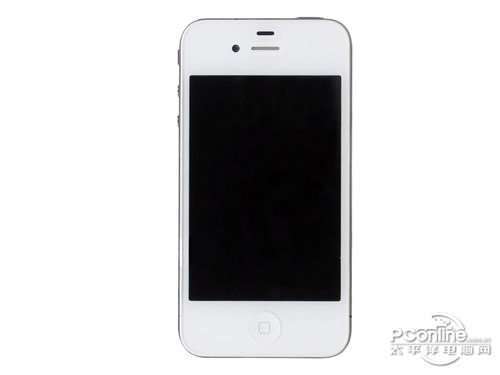 白色苹果iphone416g手机哈尔