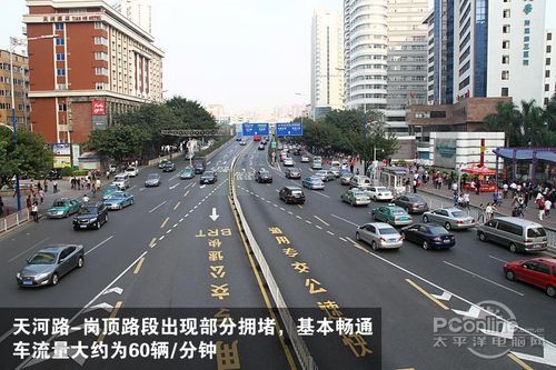 天河路岗顶实测对比_车载gps_太平洋电脑网pconline