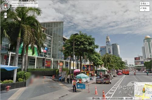 谷歌地图泰国街景上线 到曼谷街头看美女