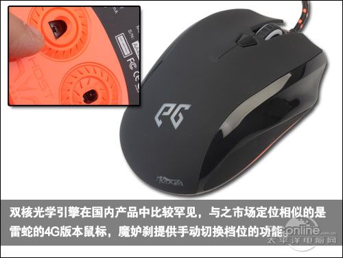 游戏外设;双核鼠标