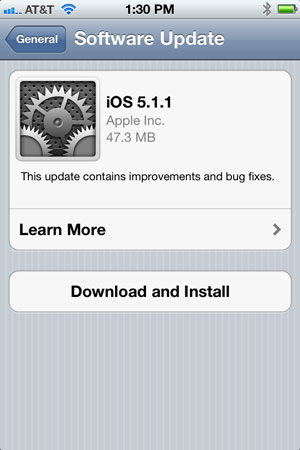 iOS 5.1.1