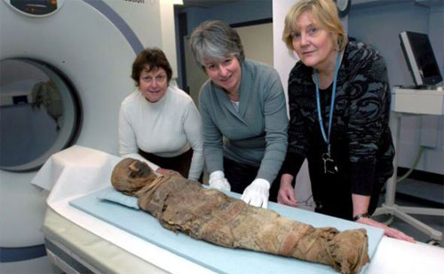 正文   她补充说:"我们通过ct扫描获得了木乃伊内脏,骨骼和包裹材料的
