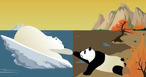 全球变暖!36幅创意公益环保海报欣赏