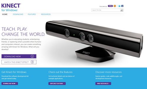 Kinect For WindowsЇ