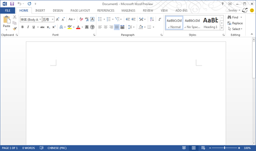 office 2013从操作界面到logo样式,全都采用了与windows 8一致的