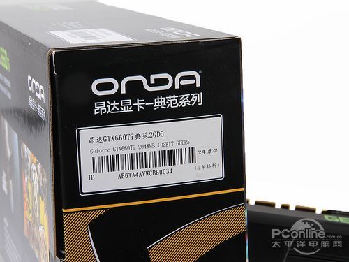 一年换新给力售后昂达gtx660ti典范评测