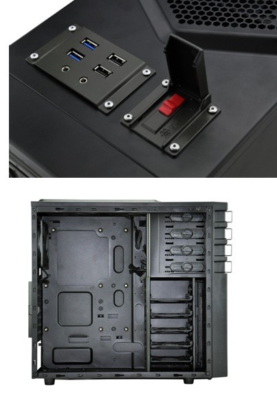 军味十足,安钛克(antec)gx700军工级机箱