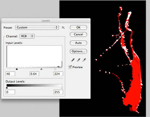 PS教程：Photoshop制作飞溅效果人物脸谱