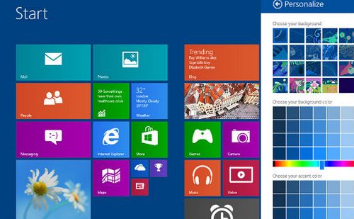 Windows Blue新功能汇总
