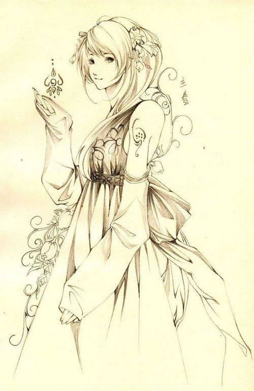 二十四节气拟人手绘插画