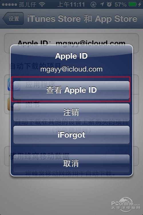 鿴Apple ID