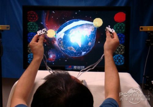 日本触摸式3D电视