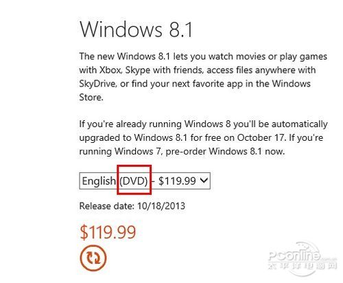 Win8.1F(xin)ɽA(y)ӆ120ԪDVDP