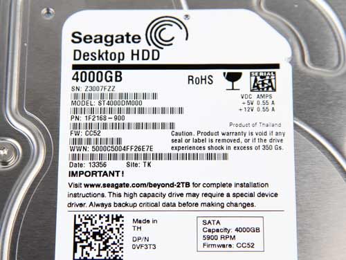 15 4tb硬盘的型号为st4000dm000,其中st代表希捷,4000代表4000gb容量