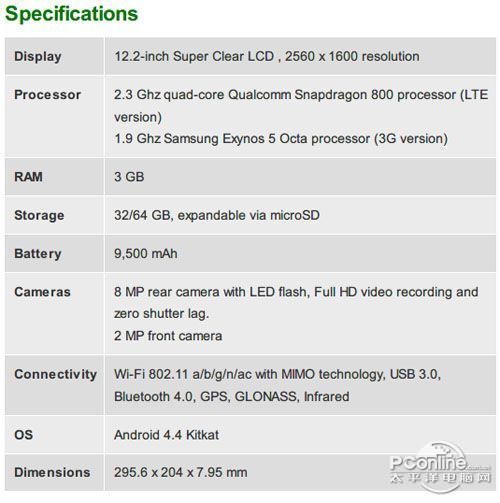 Galaxy Note Pro P900(32G/WLAN)ͼ