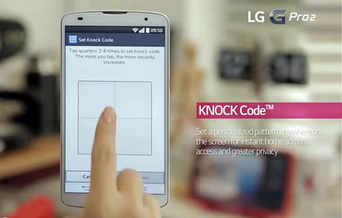LG Knock Code