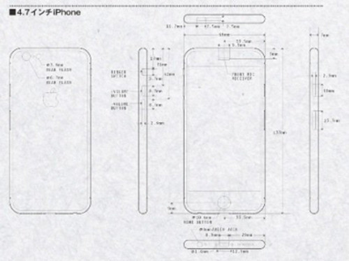 iphone6设计草图曝光外观似ipodnano