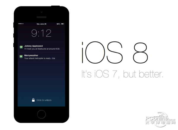 iOS8;iOS8 Beta 3;iOS7