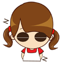 可爱女生表情_可爱hong女孩qq表情(三)