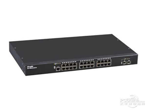 安全智能万兆交换机 锐捷睿易RG-NBS5552XG特惠