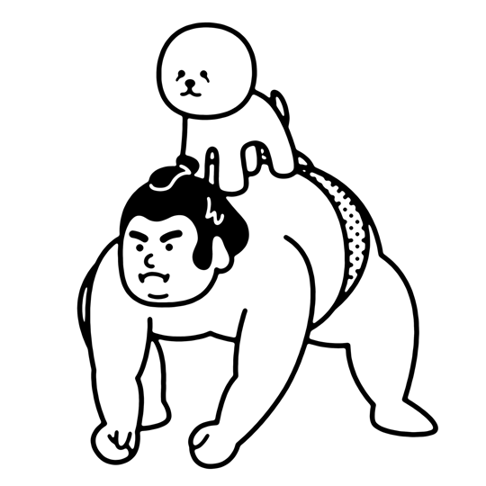 22    关键字:插画   kimiaki yaegashi   呆萌   sumo bichon   相扑