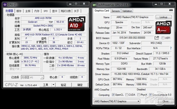 amd a10-7870k评测