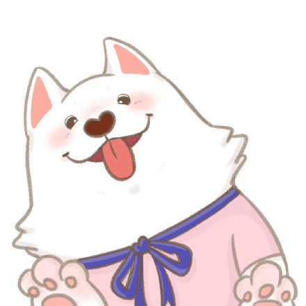 胖成球的猫猫狗狗卡通头像