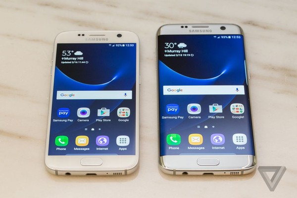 Galaxy S6与Galaxy S7