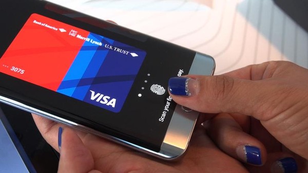 手机 手机评测 正文 不过 samsung pay 在完成绑卡流程后,还多了一