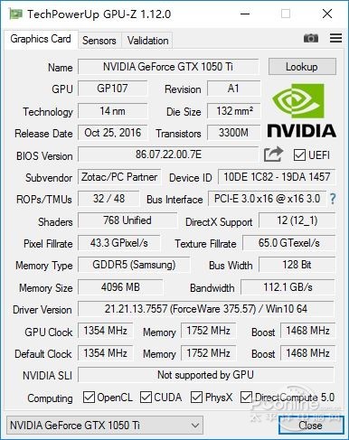 索泰gtx1050ti x-gaming oc:成为爆款的关键是?