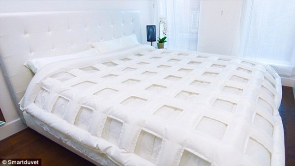 你见过能够自动铺床的被子吗？