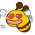 蜜蜂鬼马QQ表情包下载