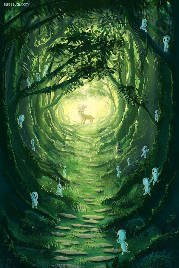 宫崎骏的魔法世界手机壁纸欣赏