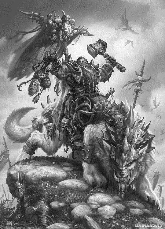 暴雪首位华人画师王炜宣布离职!曾绘制《魔兽》原画