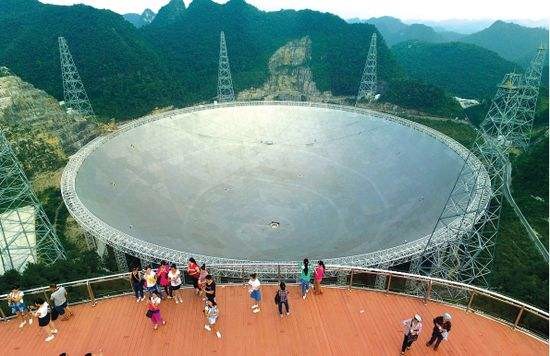全球最大射电望远镜中国天眼景区免费开放!每天两千人