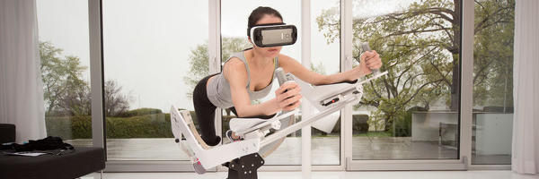 跑步机弱爆了！VR健身器让你边玩游戏边健身