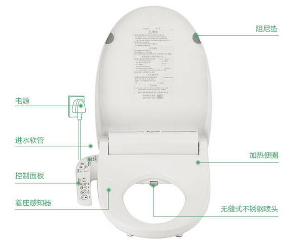 半岛官网哪个牌子智能马桶盖好松下洁乐智能马桶盖推荐(图3)