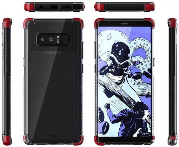 三星Galaxy Note 8第三方厂商渲染图曝光 后置双摄
