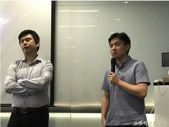 图注:商汤科技联合创始人,ceo徐立博士(左),商汤科技联合创始人,副