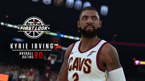 蜜汁为难欧文转会 《nba 2k18》火速换封面