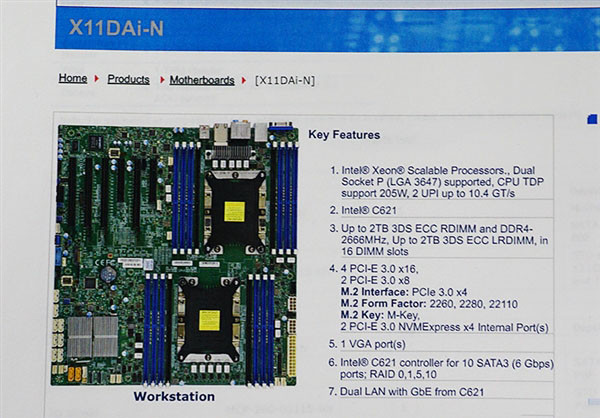 超微双路xeon主板:可上56核心112线程 2tb内存