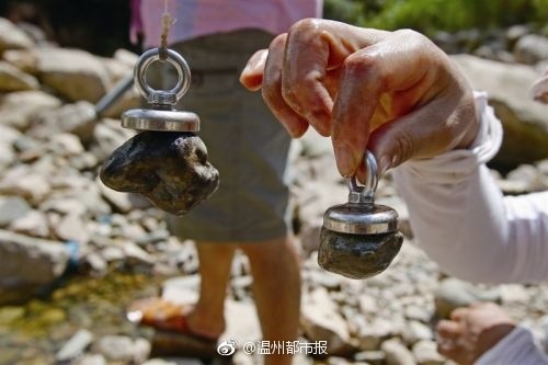 温州百人磁铁寻宝