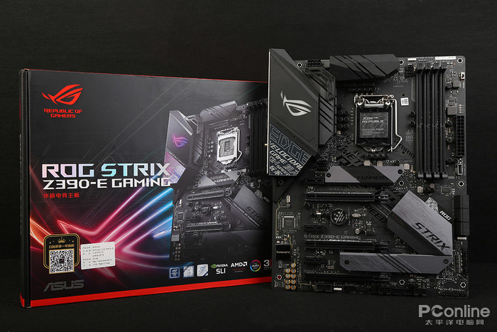 华硕rog strix z390-e gaming主板评测:极致电竞 炫光图腾