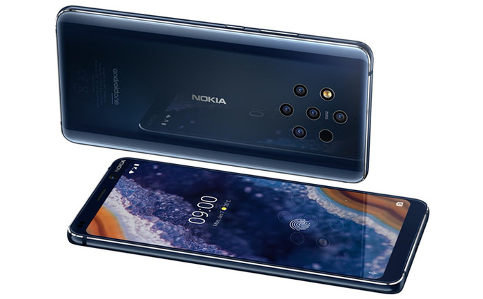mwc 2019:诺基亚推首款5摄手机nokia 9 pureview